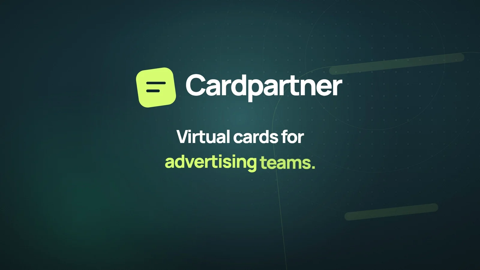 Cardpartner — virtual cards for advertising teams